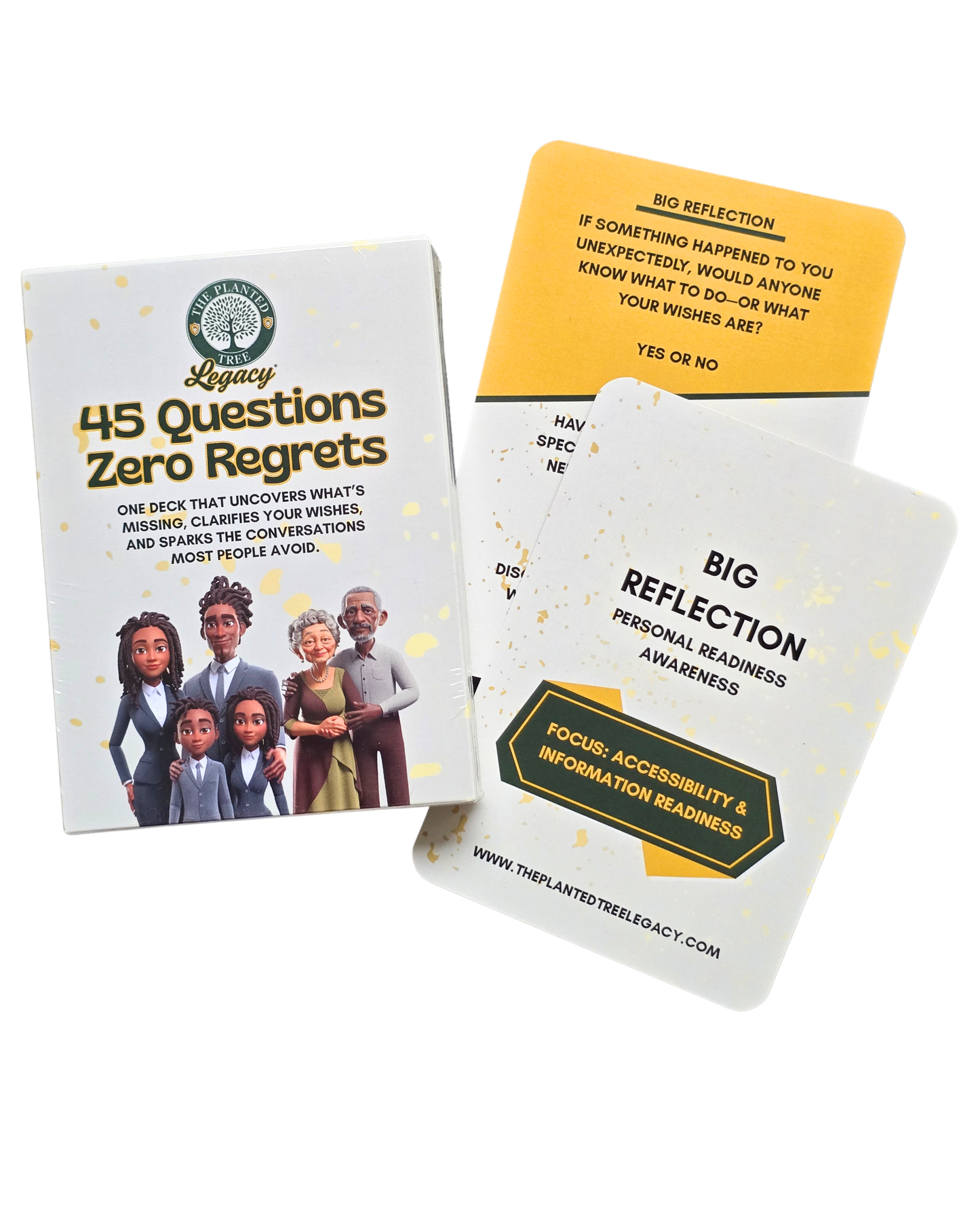 45 Questions Zero Regrets Card Deck™